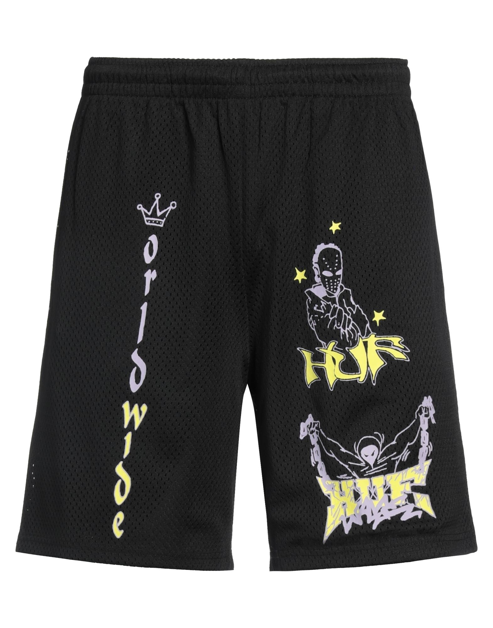 HUF Shorts & Bermudashorts Herren Schwarz HUF Shorts & Bermudashorts Herren Schwarz von HUF