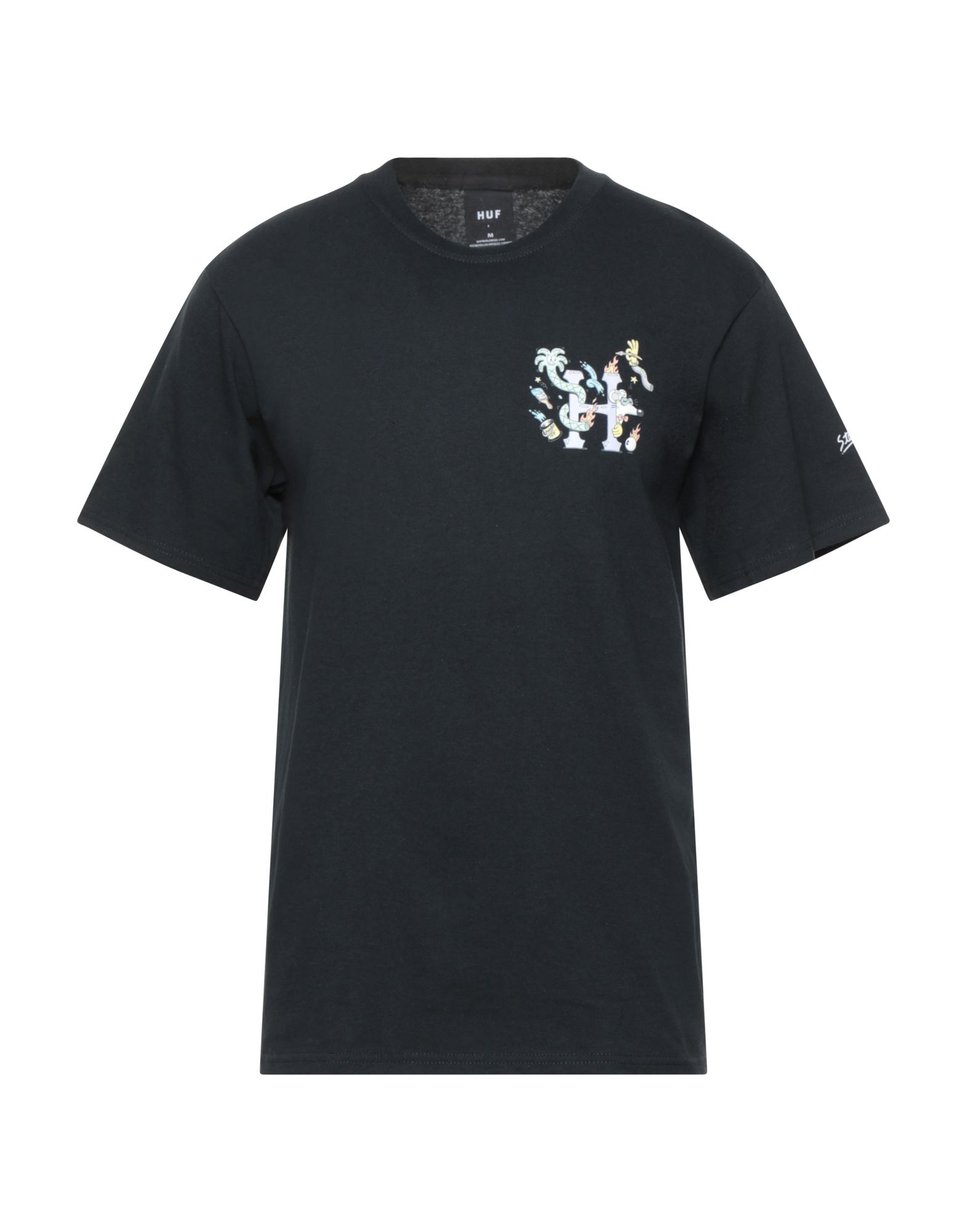 HUF T-shirts Herren Schwarz von HUF