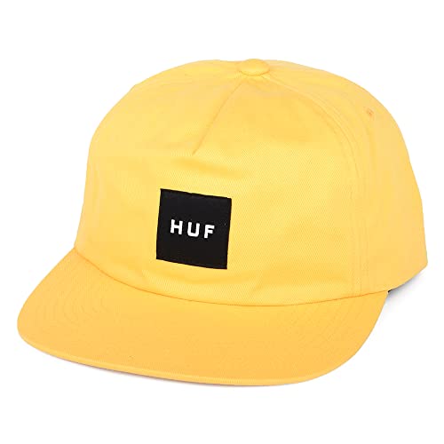 HUF Unstructured Box Snapback Cap - golden Spice - One Size von HUF