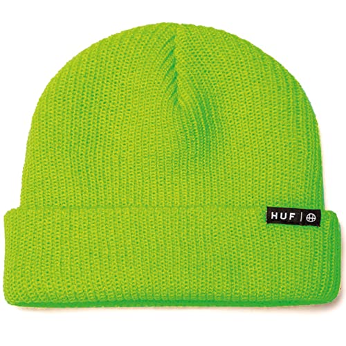 HUF Usual Fisherman Beanie Mütze - Grün - Einheitsgröße von HUF