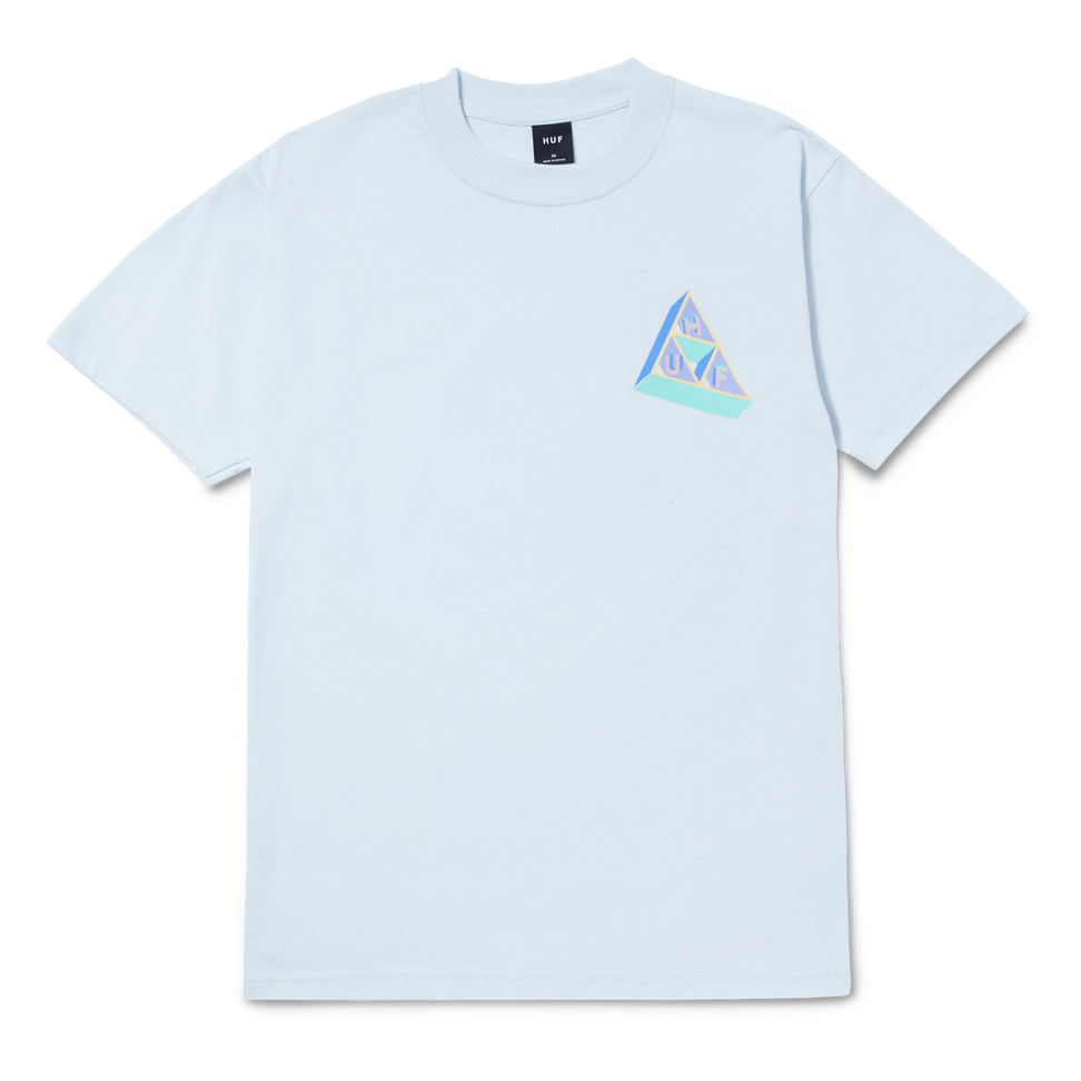 Huf Herren T-Shirt Based Triple Triangle von HUF