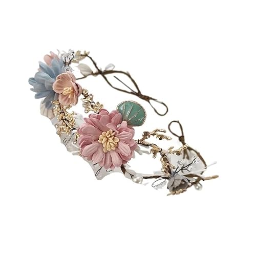 Blumenranken-Haarkarten, Boho-Fransenpflanzen-Kopfschmuck for Hochzeiten und Partys von HUFFA