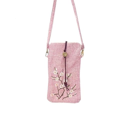 HUFFA Hanfu-Umhängetasche im antiken Stil for Damen, bestickte Handy-Schultertasche(Color2) von HUFFA