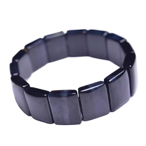 HUFFA Natürliches blaues Tigerauge-Armband – einzigartiger Heilkristallschmuck for Männer und Frauen von HUFFA