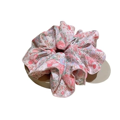 Süßer floraler Spitzen-Haarring for Damen – Dickdarm-Haargummi, kleine Haar-Accessoires(Largecircle) von HUFFA