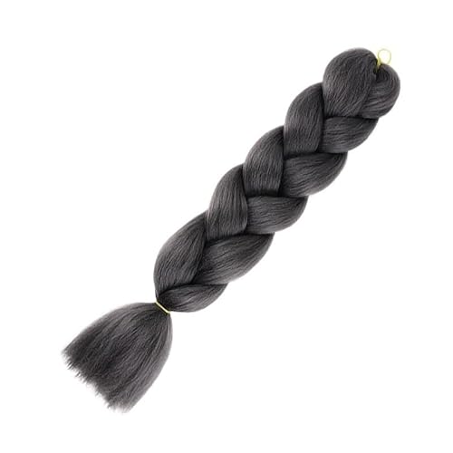 Synthetische Flechthaar-Extensions-Packungen Ombre-Flechthaar for Frauen 24" Jumbo Box Braids 100G(A38) von HUFFA