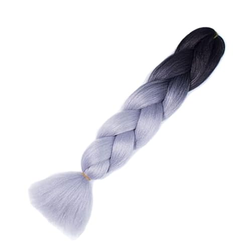 Synthetische Flechthaar-Extensions-Packungen Ombre-Flechthaar for Frauen 24" Jumbo Box Braids 100G(B28) von HUFFA