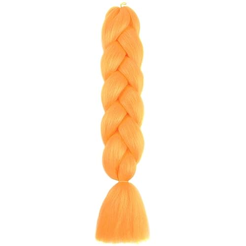 Zopf 24 Zoll synthetisches Flechthaar Ombre Jumbo Haarverlängerung for Frauen DIY Haarzöpfe(A20) von HUFFA