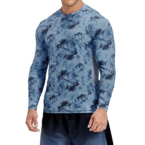 HUGE SPORTS Herren Langarm Laufshirt Langarmshirt Atmungsaktiv Sonnenschutz T Shirt Funktionsshirt Navy Blau S HUGE SPORTS Herren Langarm Laufshirt Langarmshirt Atmungsaktiv Sonnenschutz T Shirt Funktionsshirt Navy Blau S von HUGE SPORTS