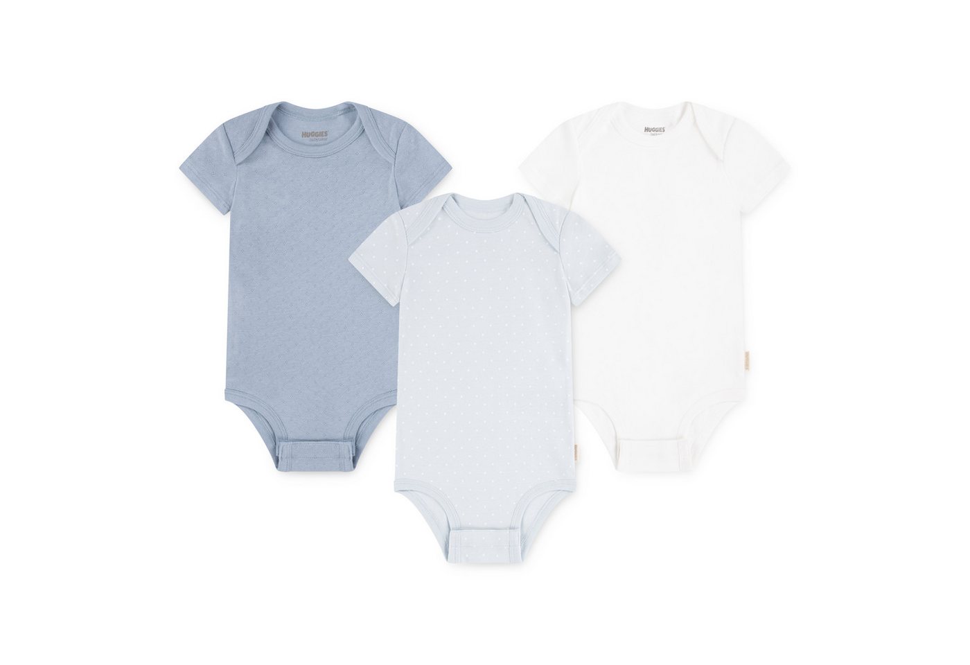 HUGGIES babywear Body HUGB 3PK BODYSUIT (Packung, 3-tlg) aus Baumwolle von HUGGIES babywear