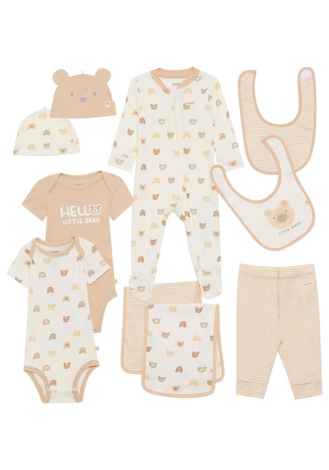 HUGGIES babywear Neugeborenen-Geschenkset HGHN 10PC GIFT BOX SET (Set, 10-tlg) mit Bärchenmotiven von HUGGIES babywear