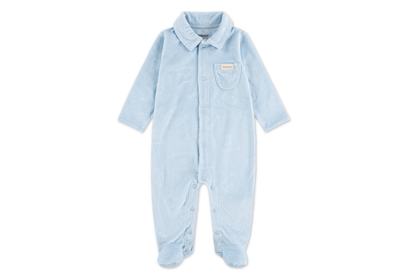 HUGGIES babywear Nickioverall HUGB FOOTED COVERALL mit Bärchenmotiv von HUGGIES babywear