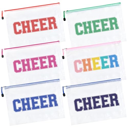 HUGNOW Cheer-B Make-up-Tasche, Kosmetiktasche für Damen, bunt, 6 Stück HUGNOW Cheer-B Make-up-Tasche, Kosmetiktasche für Damen, bunt, 6 Stück von HUGNOW