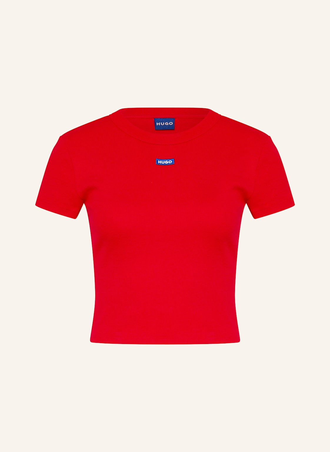 Hugo Blue Cropped-Shirt rot Hugo Blue Cropped-Shirt rot von HUGO BLUE