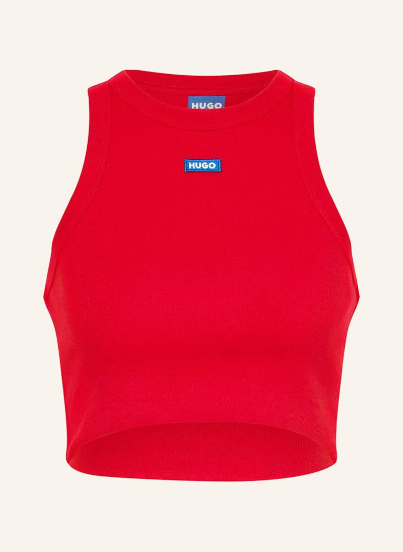 Hugo Cropped-Top Baby Tank rot von HUGO