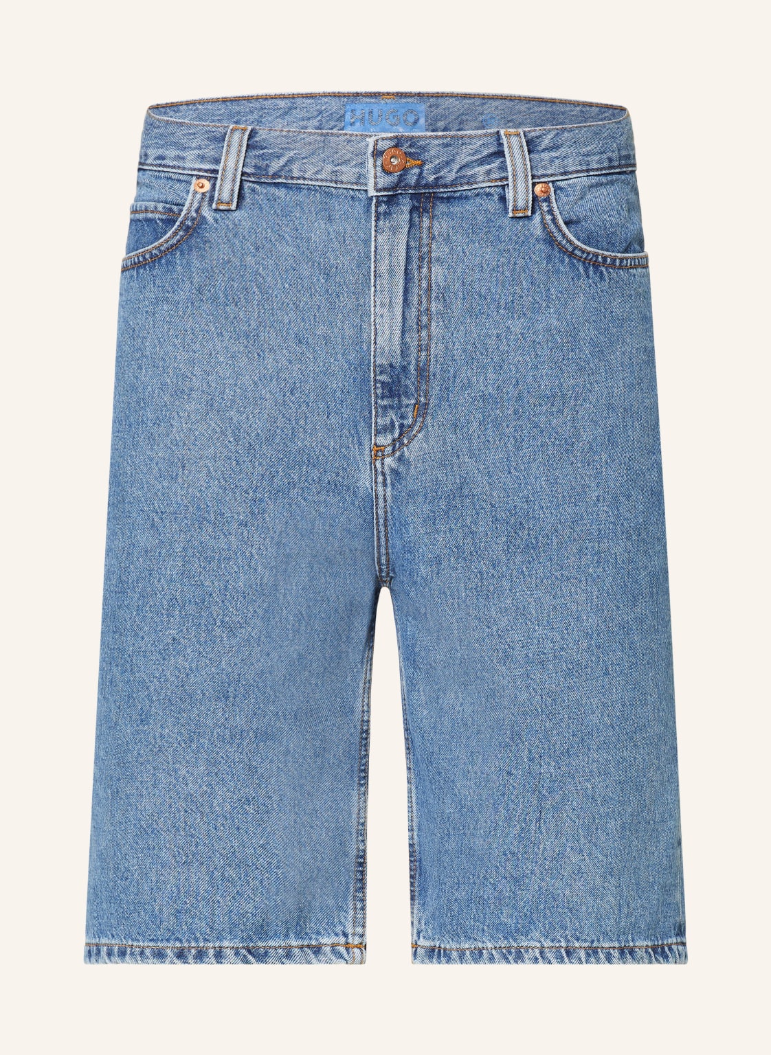 Hugo Blue Jeansshorts blau von HUGO BLUE