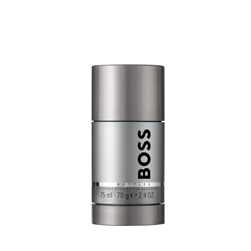 BOSS BOTTLED Deo-Stick, orientalisch-holziger Herrenduft mit Zimt und Moschusnoten für vielseitige Männer, 75ml von HUGO BOSS