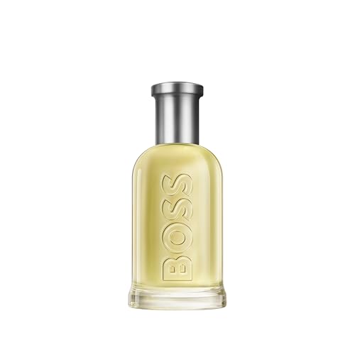 BOSS BOTTLED Eau de Toilette, orientalisch-holziger Herrenduft mit Zimt und Moschusnoten für vielseitige Männer, 100ml von HUGO BOSS