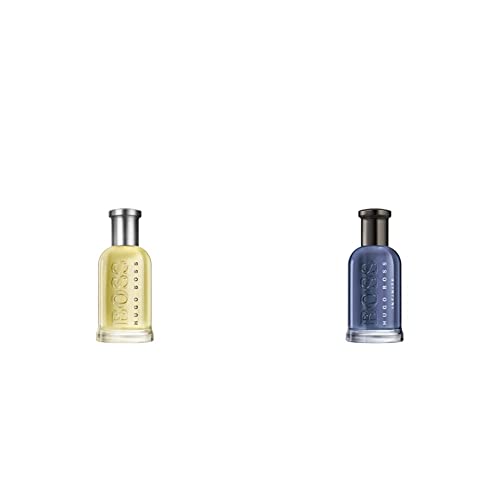 BOSS BOTTLED INFINITE Eau de Parfum, 50ml (1er Pack) & BOSS BOTTLED Eau de Toilette, orientalisch-holziger Herrenduft mit Zimt und Moschusnoten für vielseitige Männer, 50ml (1er pack) von HUGO BOSS