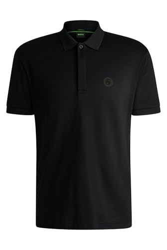 BOSS Herren Paddy TL Paddy Poloshirt aus kühlender Baumwolle Schwarz001 XL von HUGO BOSS
