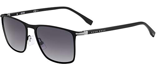 BOSS Hugo 1004/S Matte Black/Grey Shaded 56/17/145 Herren Sonnenbrillen von HUGO BOSS