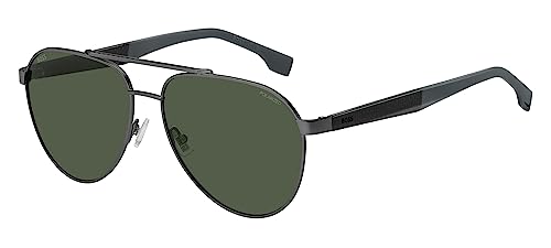 BOSS Hugo 1485/S Matte Ruthenium Green/Grey 60/15/145 Herren Sonnenbrillen von HUGO BOSS