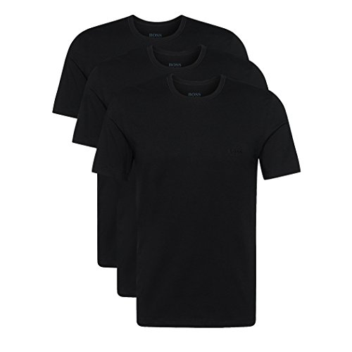 BOSS Hugo 3er Pack O Neck M 001 3 x schwarz Rundhals Ausschnitt T Shirts BOSS Hugo 3er Pack O Neck M 001 3 x schwarz Rundhals Ausschnitt T Shirts von BOSS