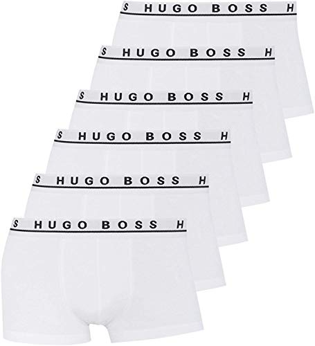 BOSS Hugo Herren Boxershorts Unterhosen 10146061 50325403 6er Pack, Wäschegröße:M;Artikel:-001 Black von HUGO BOSS