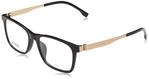 BOSS Hugo Unisex 1343/f Sunglasses, 2M2/17 Black Gold, 54 von HUGO BOSS