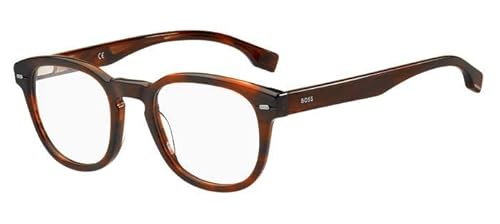 BOSS Hugo Unisex 1384 Sunglasses, EX4/21 Brown Horn, 49 von HUGO BOSS