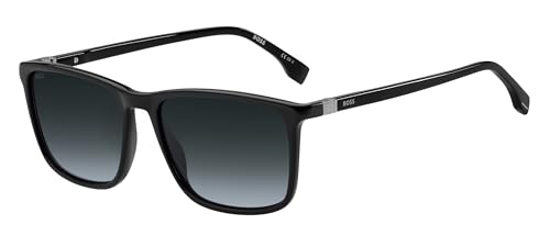 Hugo Boss Unisex Boss 1434/s Sunglasses, 807/9O Black, 56 von HUGO BOSS