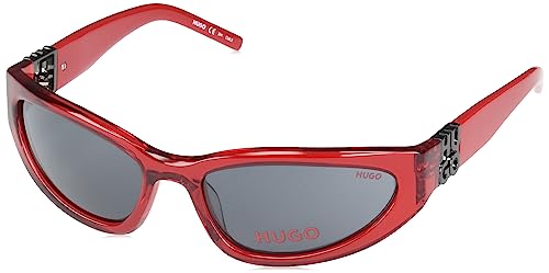 BOSS Hugo Unisex Hg 1255/S Sonnenbrille, C9A/IR RED, 59 von HUGO BOSS