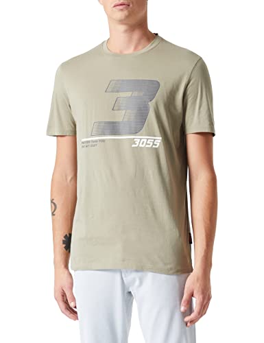 BOSS Men's Tee3055 T-Shirt, Light/Pastel Green336, M von HUGO BOSS
