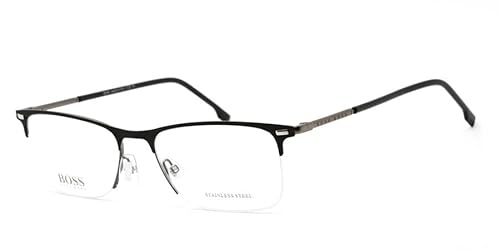 Boss by Hugo Boss 1230/U 003 57 Herrenbrille, matte black, 57 von HUGO BOSS