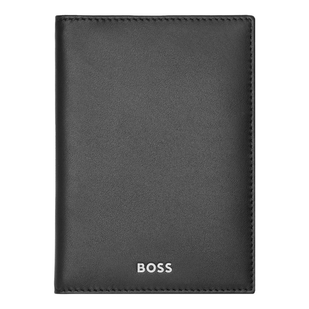 HUGO BOSS - Ausweisetui Pass Hülle Black Schwarz von HUGO BOSS