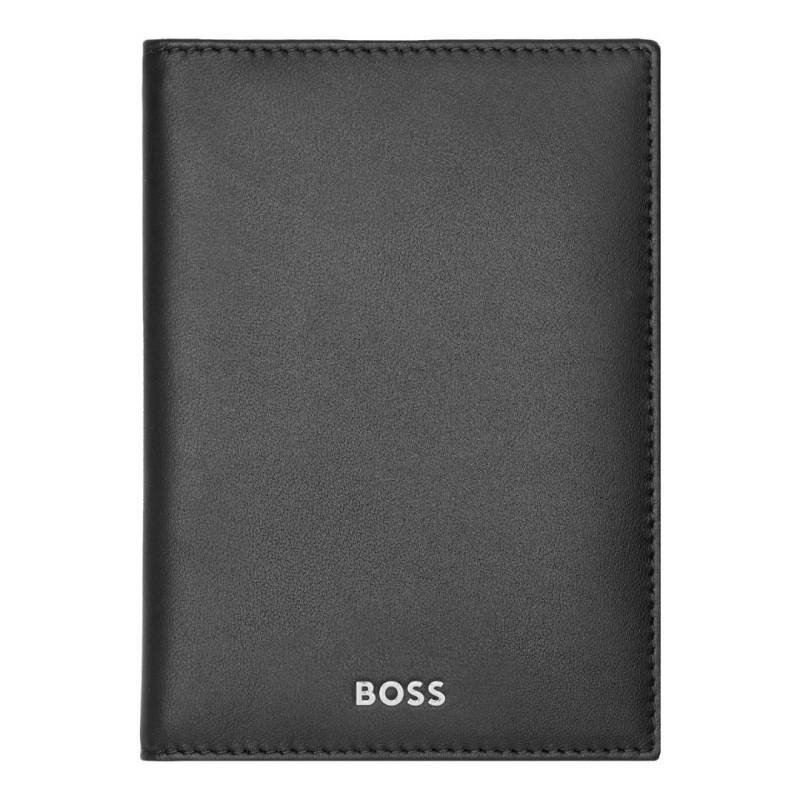HUGO BOSS - Ausweisetui Pass Hülle Black Schwarz von HUGO BOSS