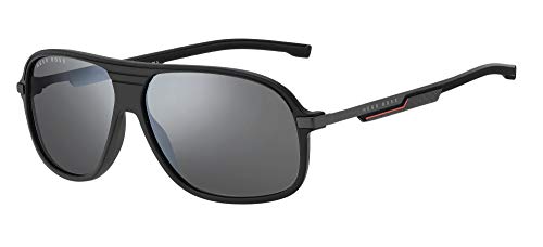 HUGO BOSS BOSS 1200/N/S Matte Black/Silver 63/11/140 Herren Sonnenbrillen von HUGO BOSS