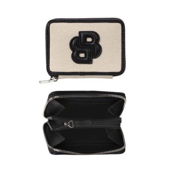 HUGO BOSS - Boss Anett Kompakt-Portemonnaie, Geldbeutel, Beige-Natural von HUGO BOSS