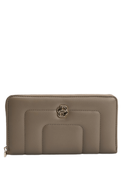 HUGO BOSS - Boss B_Icon Portemonnaie, Taupe von HUGO BOSS