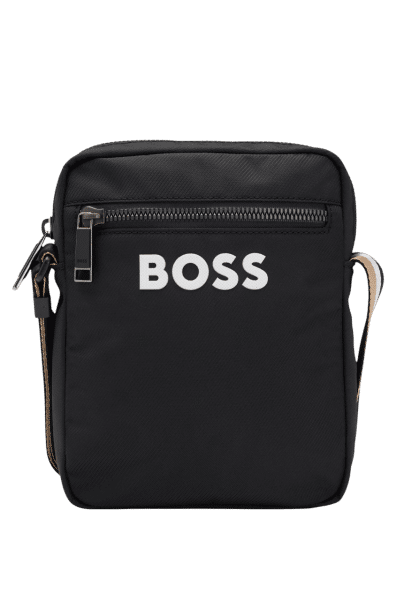 HUGO BOSS - Boss Catch 3.0 NS Reporter Bag, Umhängetasche, Schwarz von HUGO BOSS