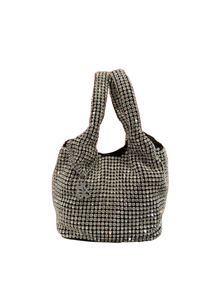 HUGO BOSS - Boss Liora Beuteltasche, Silber von HUGO BOSS