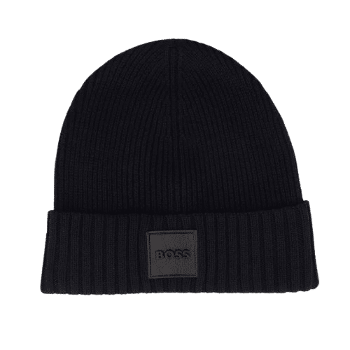 HUGO BOSS - Boss Mütze Flavio, Schwarz von HUGO BOSS