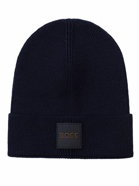 HUGO BOSS - Boss Mütze Foxxy, Schwarz von HUGO BOSS