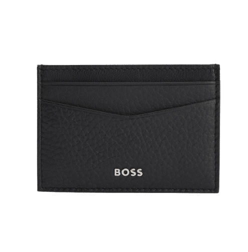HUGO BOSS - Boss New Crosstown M, Money Clip Kartenetui mit Geldklammer, Schwarz von HUGO BOSS
