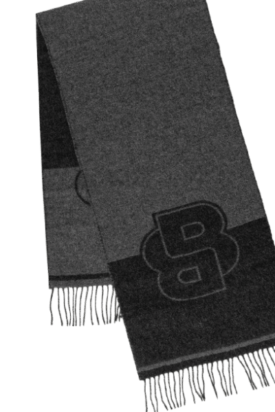 HUGO BOSS - Boss Rikard Schal, Grau von HUGO BOSS