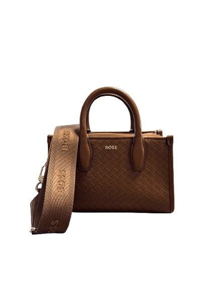 HUGO BOSS - Boss Sandy SM Tote, Handtasche, Umhängetasche, Braun von HUGO BOSS