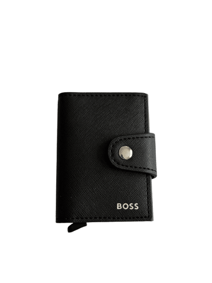HUGO BOSS - Boss Secrid Kreditkartenetui Zair, Schwarz von HUGO BOSS