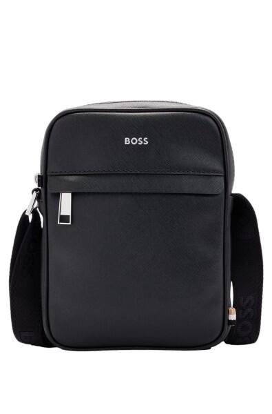 HUGO BOSS - Boss Zair NS Reporter Bag, Umhängetasche, Schwarz von HUGO BOSS