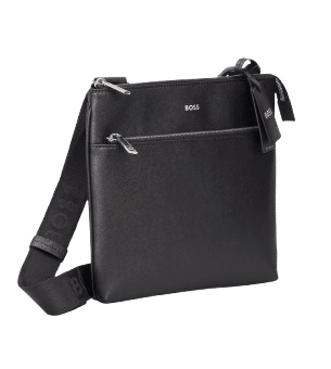 HUGO BOSS - Boss Zair S Large Reporter Bag, Umhängetasche, Schwarz von HUGO BOSS