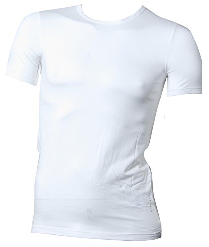 HUGO BOSS Herren T-Shirts Shirts Kurzarm Crew-Neck Slim Fit 50325407 4er Pack, Farbe:Weiß, Größe:XL, Artikel:-100 White von HUGO BOSS